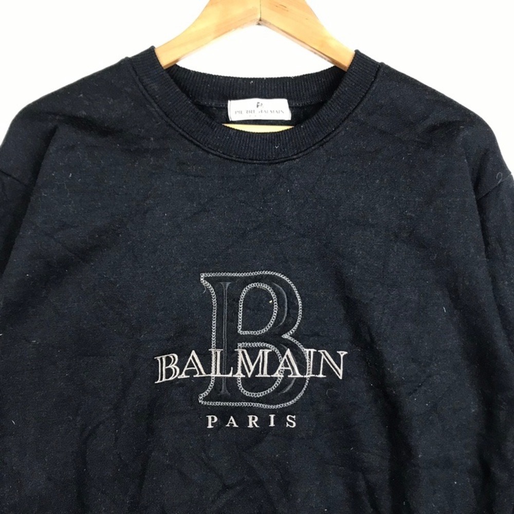 Vintage Balmain Crewneck Sweatshirt - Picture 2 of 4